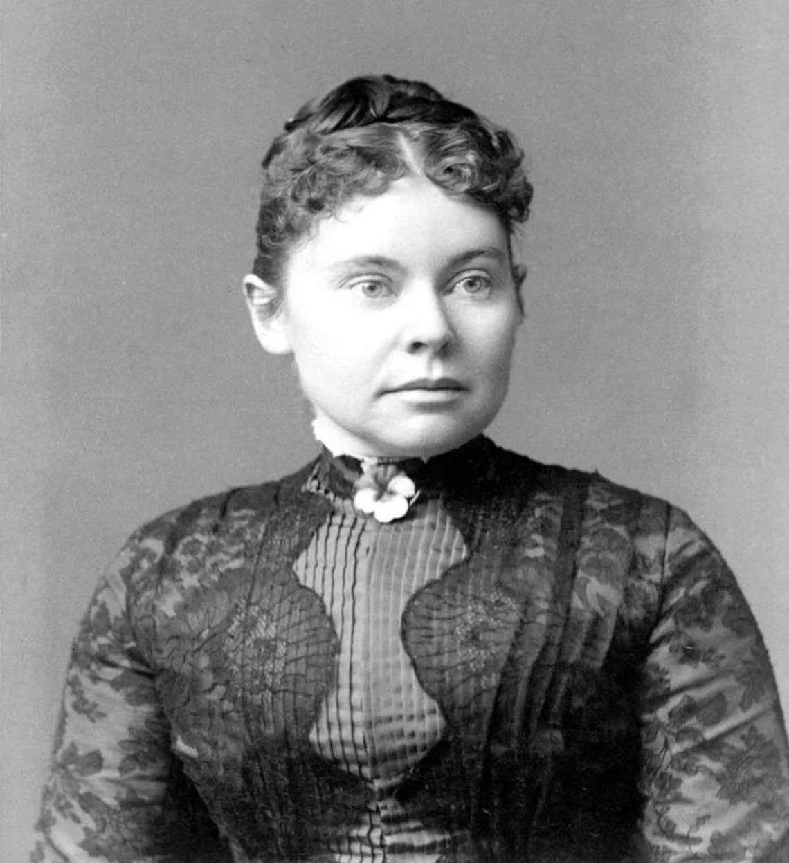 Lizzie Borden in an 1889 portrait