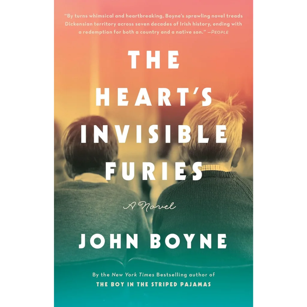 Book cover of The Heart’s Invisible Furies by John Boyne, linked to the audiobook on Spotify