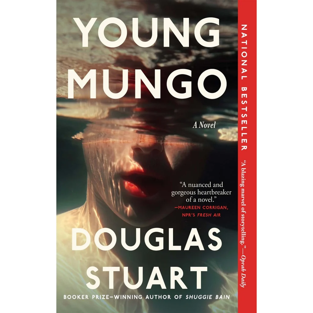 Book cover of Young Mungo by Douglas Stuart, linked to the audiobook on Spotify